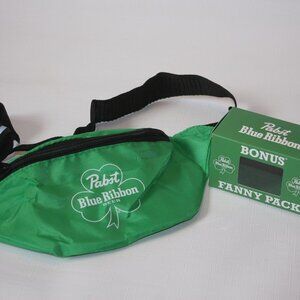 PABST BLUE RIBBON FANNY PACK New in Package St. Patrick's Day